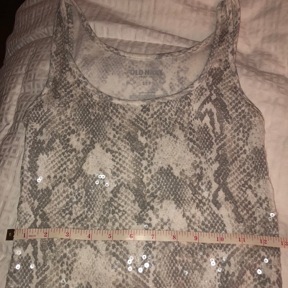 Débardeur Fille Blanc à Volants Et Paillettes - Taille 10 Occasion Très Bon état